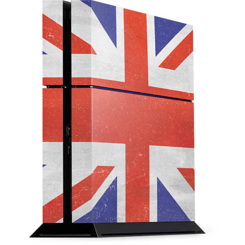 United Kingdom Flag Distressed PlayStation PS4 Skins